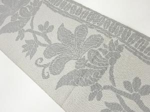 花唐草模様織出し名古屋帯